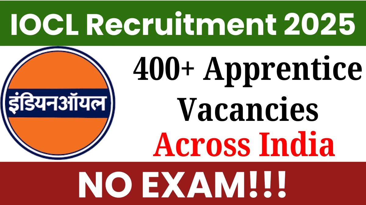 IOCL Apprentices Recruitment 2025